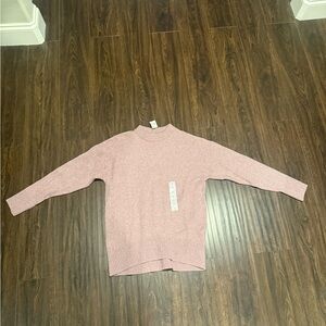 Old Navy Dusty Pink Ribbed Sweater
